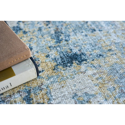 Nightfall Rug by Exquisite Rugs in gold, brown. Made from wool, bamboo silk in a unique style.
