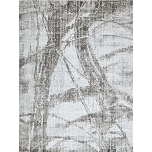 Kyoto 6332 Rug by Exquisite Rugs in silver, beige. Made from wool, bamboo silk in a unique style.