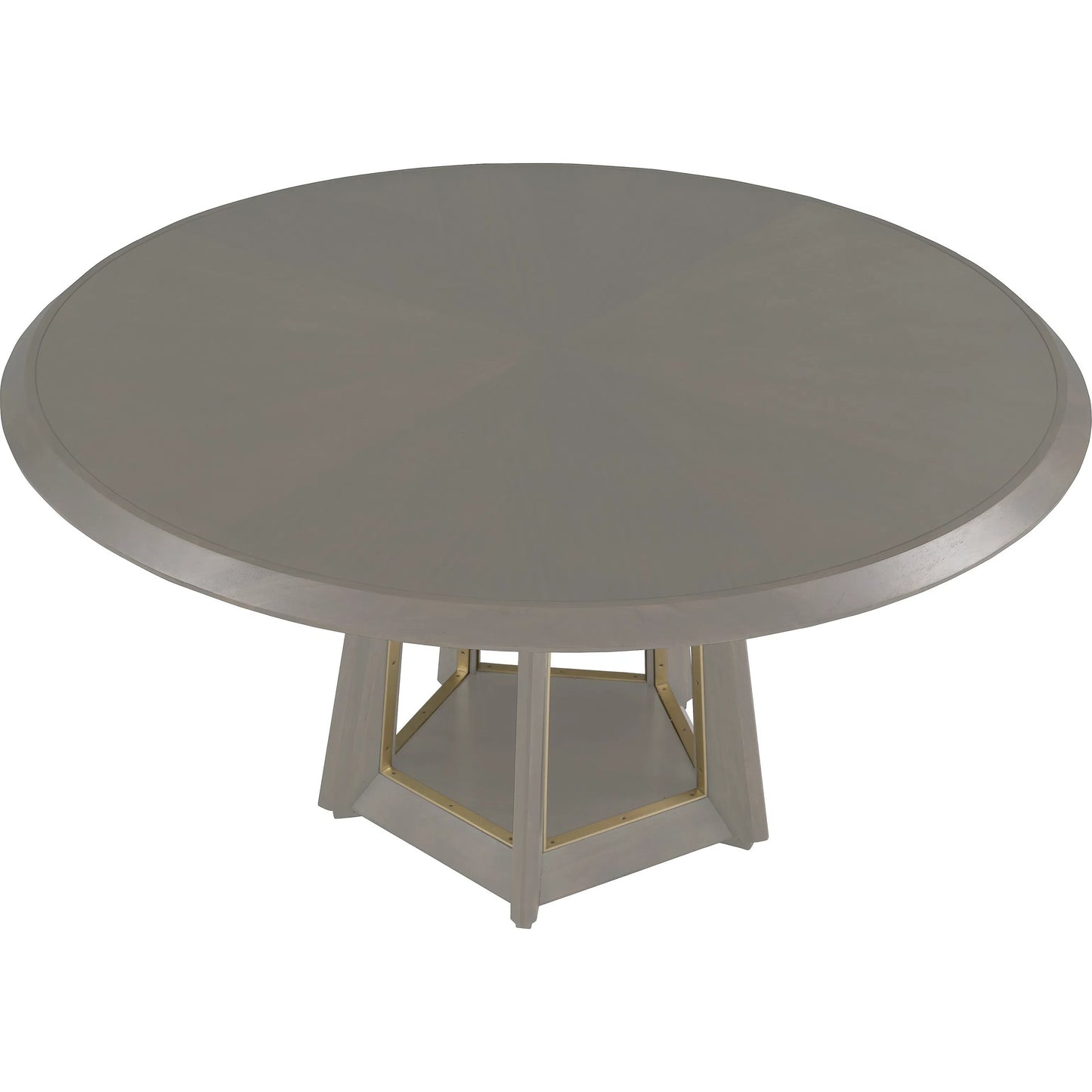 001 SI-2635738 | Additional Silo | Libby Langdon Benjamin Dining Table by Fairfield Chair in grey and sheer dove. Made from ash solids, veneers, stainless steel in a unique style.