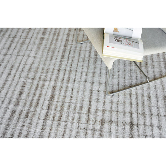 Allure 6338 Rug by Exquisite Rugs in beige, brown. Made from wool, bamboo silk in a unique style.