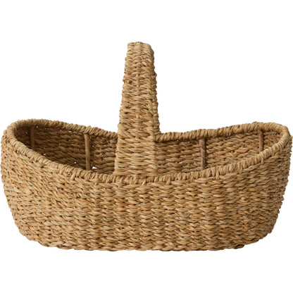 Giftable Basket by Accent Decor in natural. Made from natural fibers in a unique style.