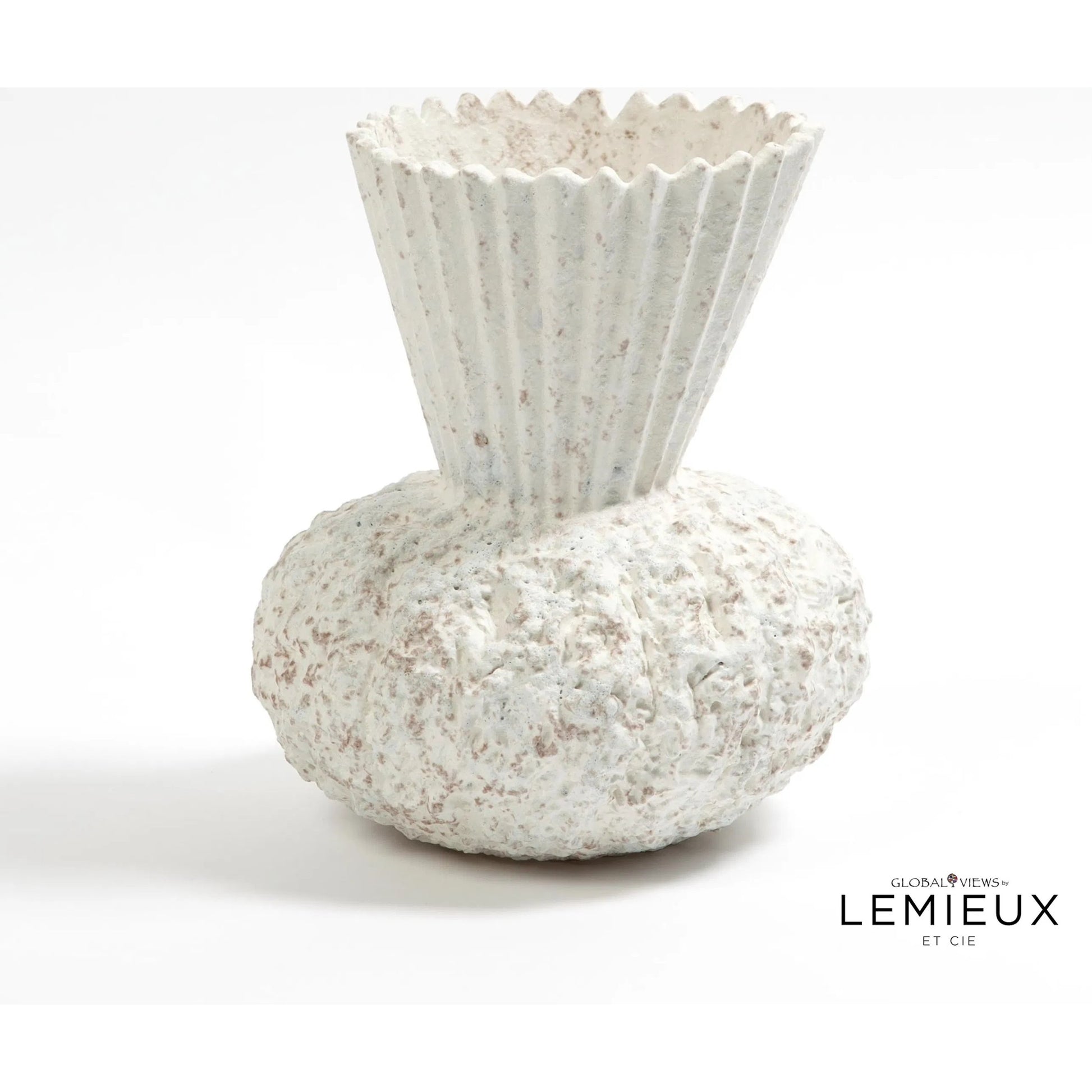 Vilette Vase by Global Views. Made from ceramic in a coastal style.