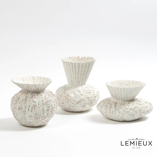 Vilette Vase by Global Views. Made from ceramic in a coastal style.