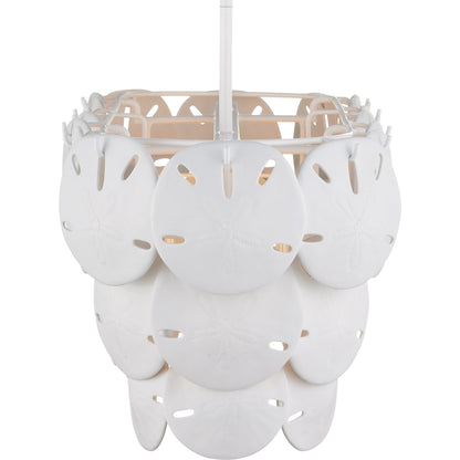 Tulum Oval Chandelier by Currey and Company in sugar white, white. Made from wrought iron, bone china in a modern style.