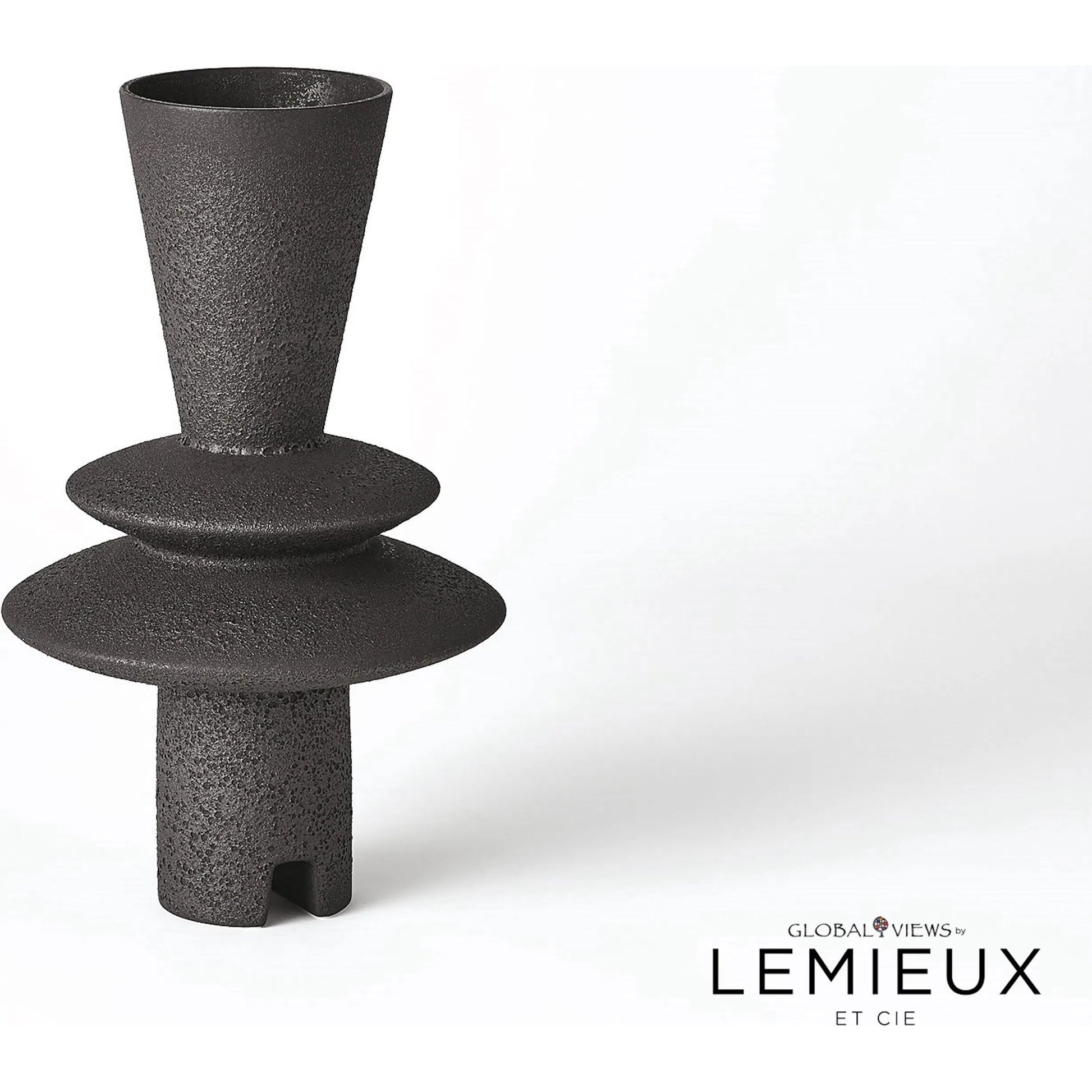 Adelyn Geometric Vase by Global Views. Made from ceramic in a eclectic & global style.