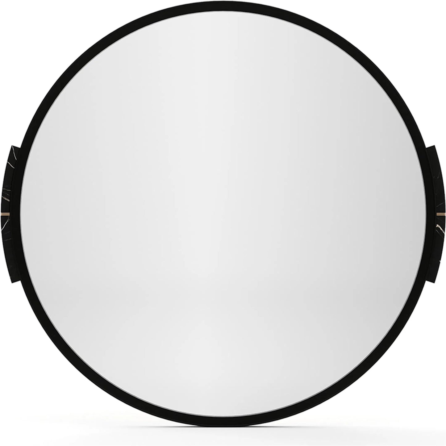 003 SI-2462303 | Additional Silo | Overlap Wall Mirror by Caracole. Made from stone in a modern style.
