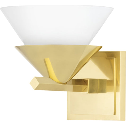 Stillwell Wall Sconce by Hudson Valley. Made from steel in a modern style.