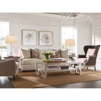 Seaford Chair by Lexington in brown. Made from unique in a coastal style.