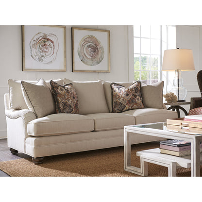 Townsend Sofa by Lexington in beige. Made from unique in a transitional style.