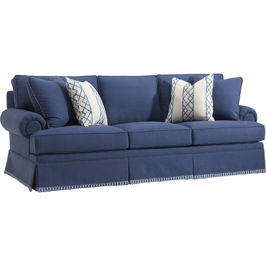Townsend Sofa by Lexington in blue. Made from unique in a transitional style.