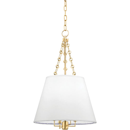 Burdett Pendant by Hudson Valley. Made from unique in a transitional style.