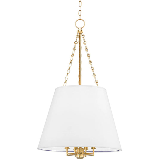 Burdett Pendant by Hudson Valley. Made from unique in a transitional style.