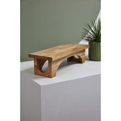 Mainland Stand by Accent Decor in natural. Made from wood in a transitional style.