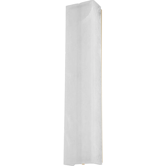 Remsen I Wall Sconce by Hudson Valley in aged brass. Made from steel in a modern style.