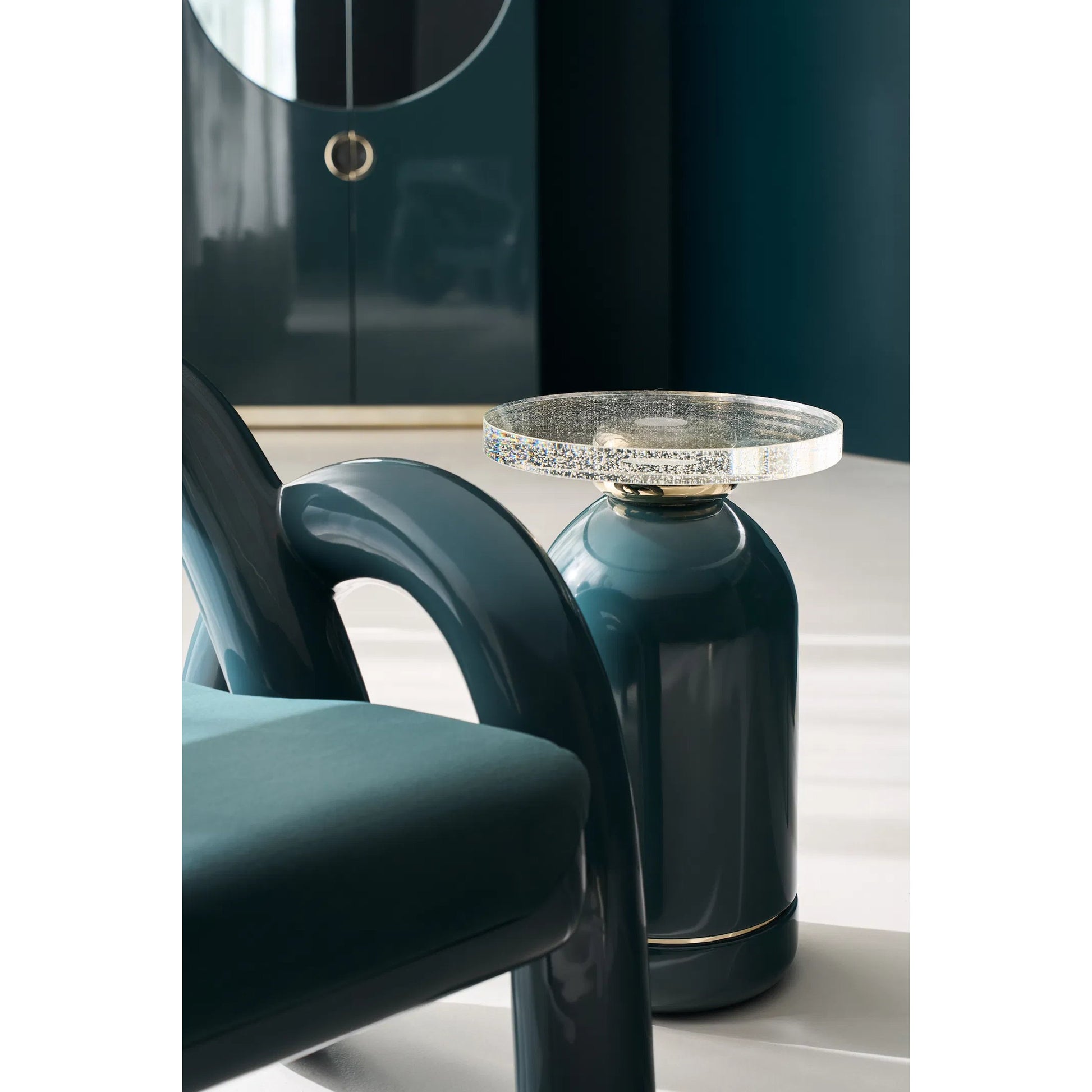 Gelee Accent Chair by Caracole. Made from unique in a eclectic & global style.