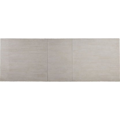 Modern Robards Rectangular Dining Table by Universal Furniture in bronze and quartz. Made from unique in a modern style.