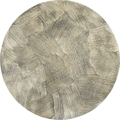 Talia Accent Table by Currey and Company in champagne gold. Made from cast aluminum in a traditional style.