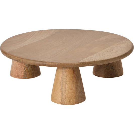 Atticus Stand by Accent Decor in natural. Made from wood in a unique style.