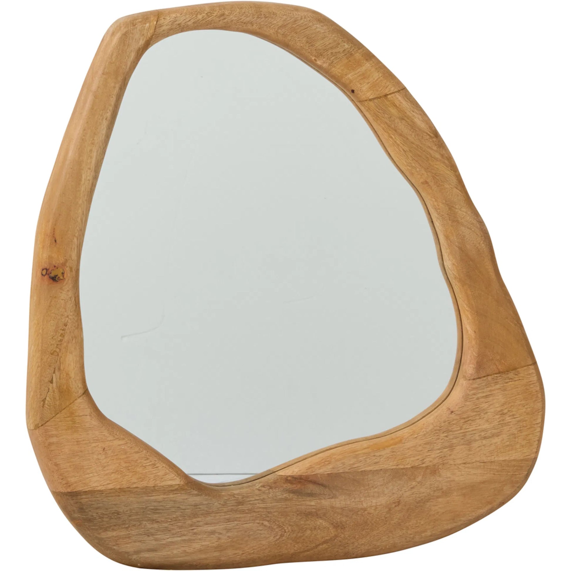 Collage Mirror by Accent Decor in natural. Made from wood in a unique style.