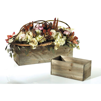 Woodland Planter by Accent Decor. Made from wood in a modern style.