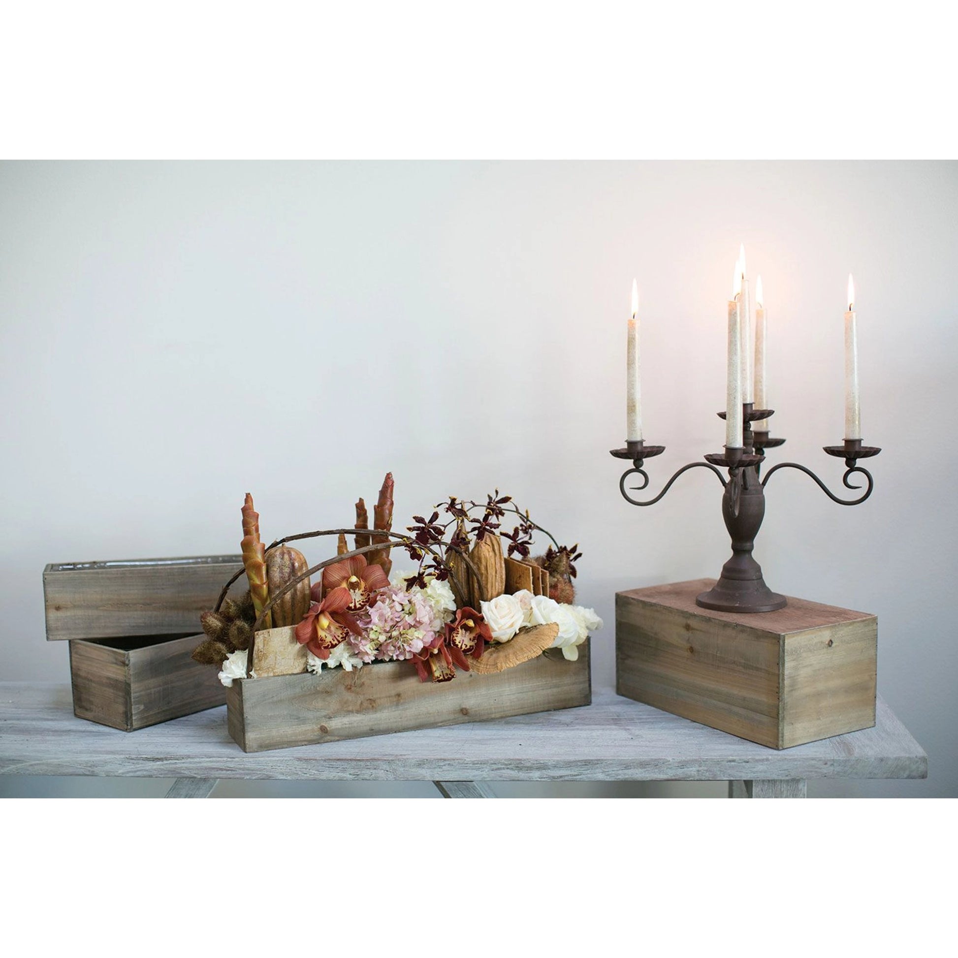 Woodland Planter by Accent Decor. Made from wood in a modern style.