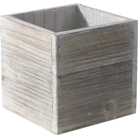 Woodland Planter White by Accent Decor. Made from wood in a modern style.