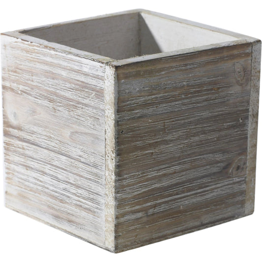 Woodland Planter White by Accent Decor. Made from wood in a modern style.