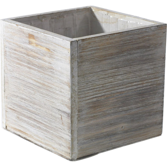 Woodland Planter White by Accent Decor. Made from wood in a modern style.