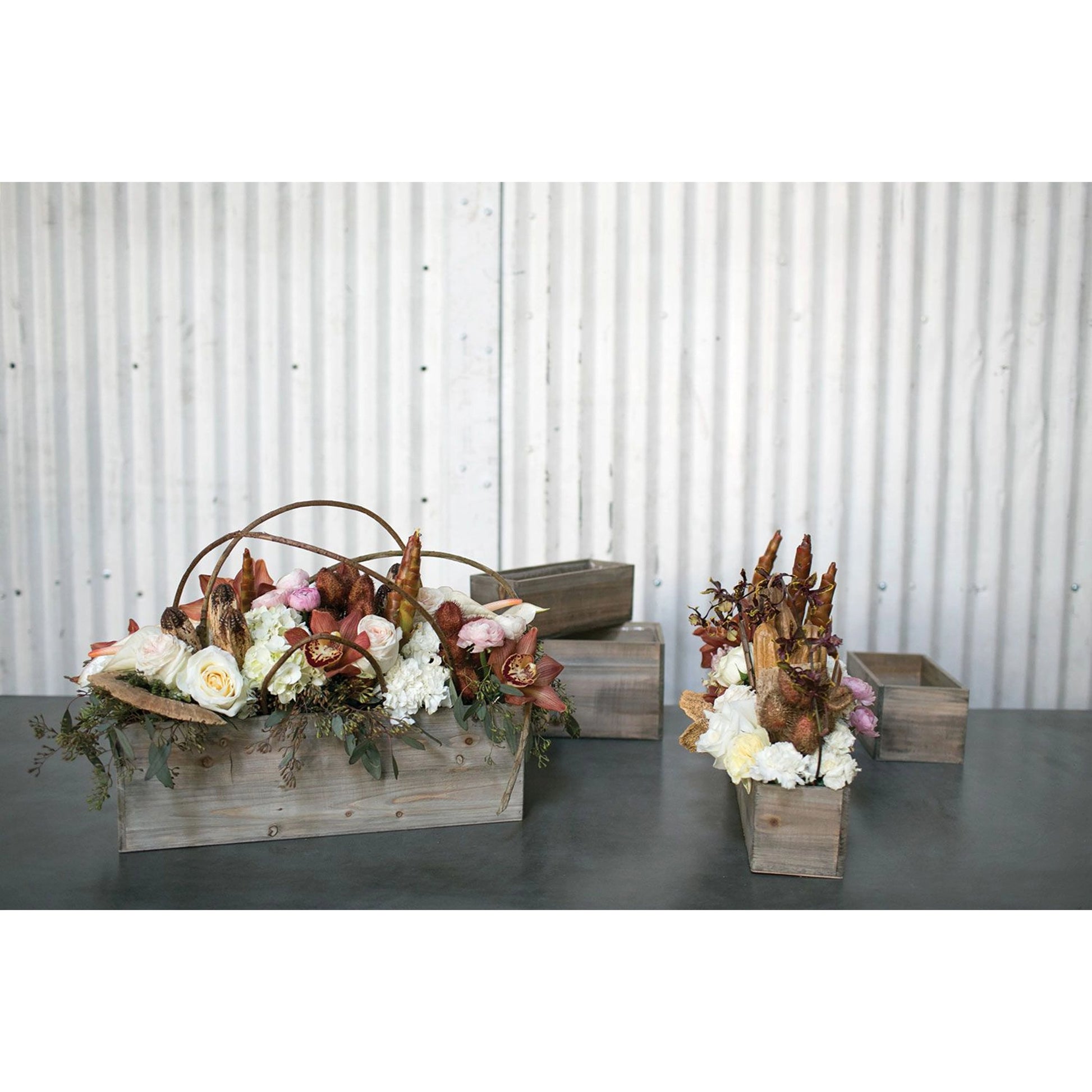 Woodland Planter by Accent Decor. Made from wood in a modern style.