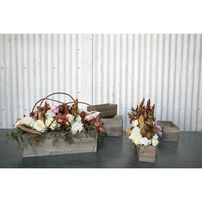 Woodland Planter by Accent Decor. Made from wood in a modern style.