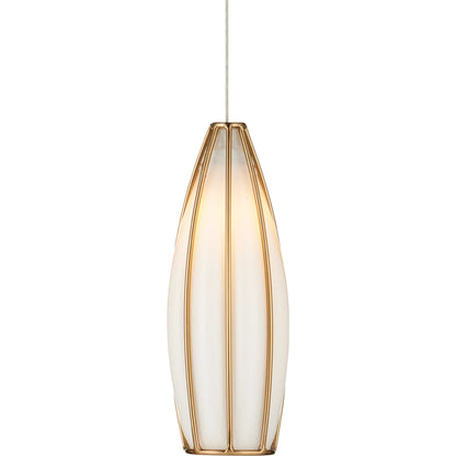 Parish 30-Light Rectangular Multi-Drop Pendant by Currey and Company in white, antique brass, silver. Made from glass, metal in a modern style.