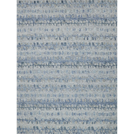 Colorplay 6495 Rug by Exquisite Rugs in navy. Made from new zealand wool in a unique style.