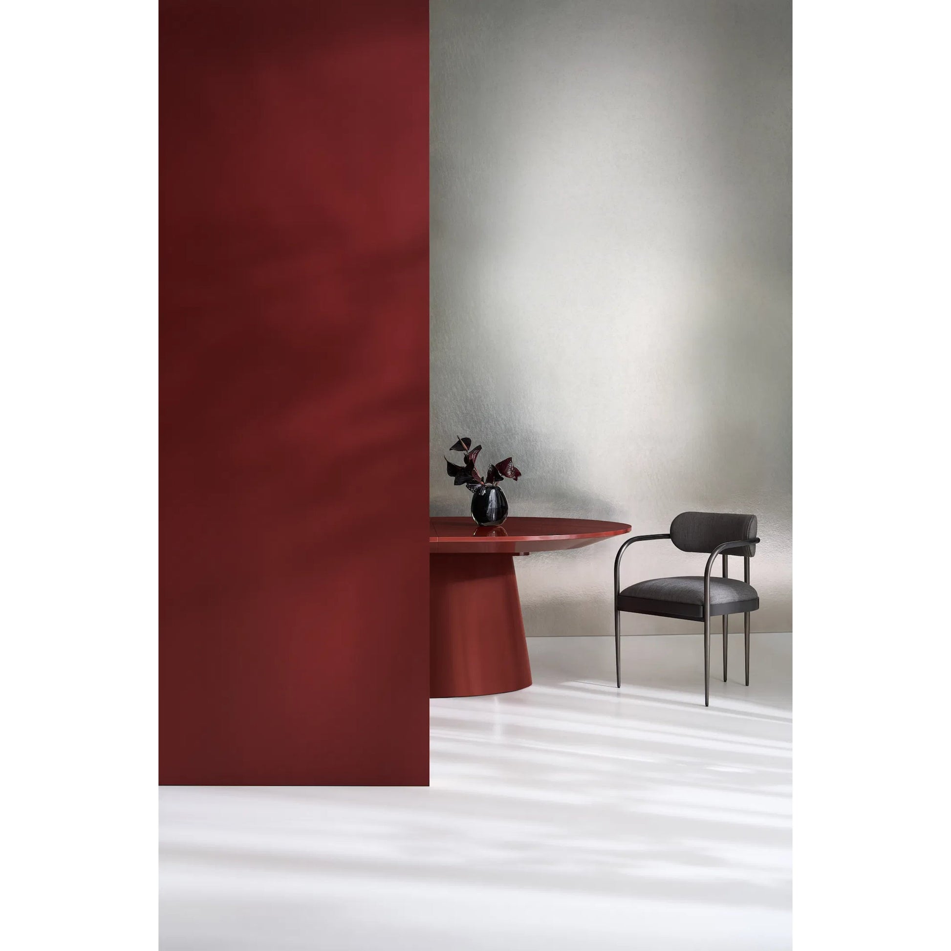 Emphasis Dining Chair by Caracole. Made from metal in a modern style.
