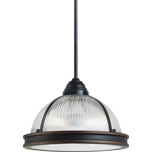 Pratt Street Prismatic Two Light Pendant by Visual Comfort & Co.. Made from steel in a unique style.