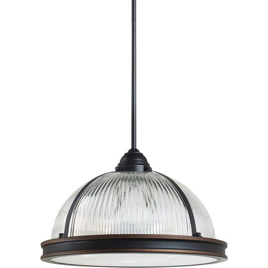 Pratt Street Prismatic Three Light Pendant by Visual Comfort & Co.. Made from steel in a unique style.