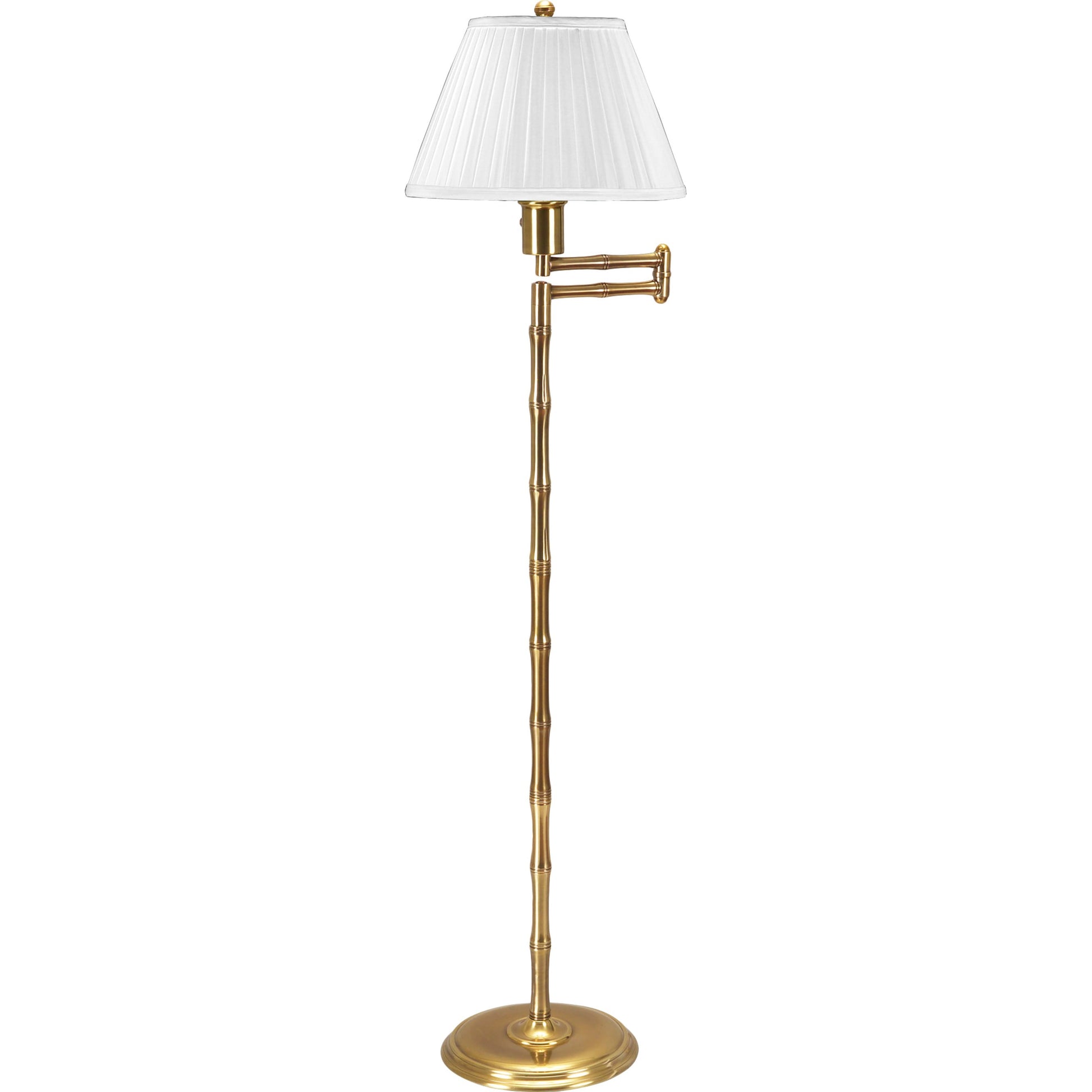 Pearson Lamp by Wildwood in antique. Made from brass in a traditional style.