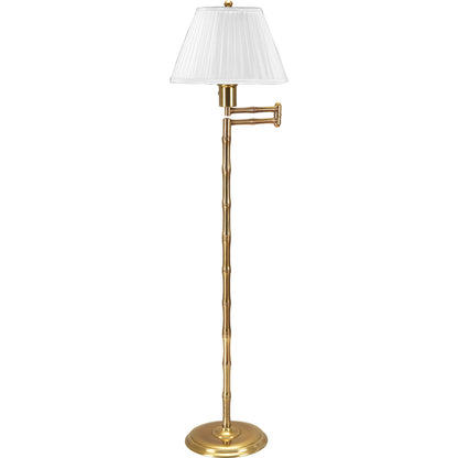 Pearson Lamp by Wildwood in antique. Made from brass in a traditional style.