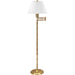 Pearson Lamp by Wildwood in antique. Made from brass in a traditional style.