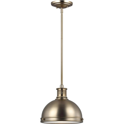 Pratt Street Metal One Light Pendant by Visual Comfort & Co.. Made from steel in a unique style.