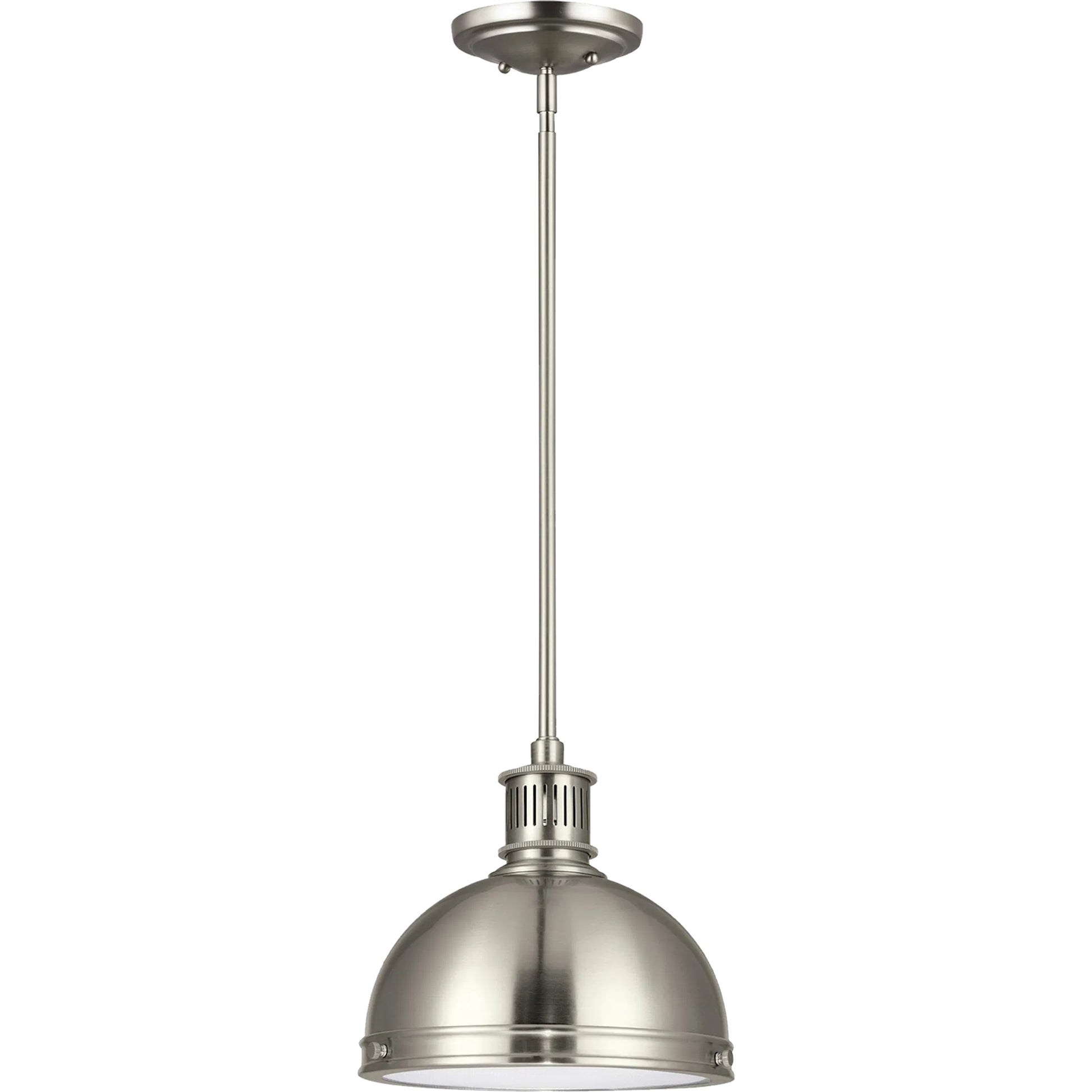 Pratt Street Metal One Light Pendant by Visual Comfort & Co.. Made from steel in a unique style.