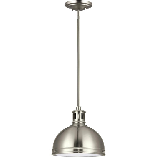 Pratt Street Metal One Light Pendant by Visual Comfort & Co.. Made from steel in a unique style.