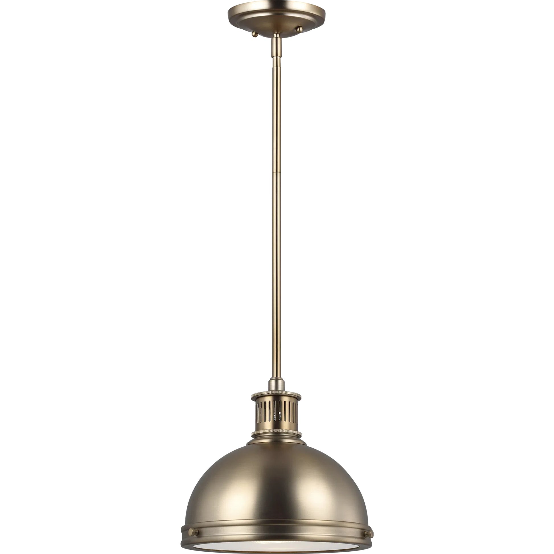 Pratt Street Metal One Light Pendant by Visual Comfort & Co.. Made from steel in a unique style.