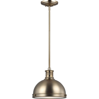 Pratt Street Metal One Light Pendant by Visual Comfort & Co.. Made from steel in a unique style.
