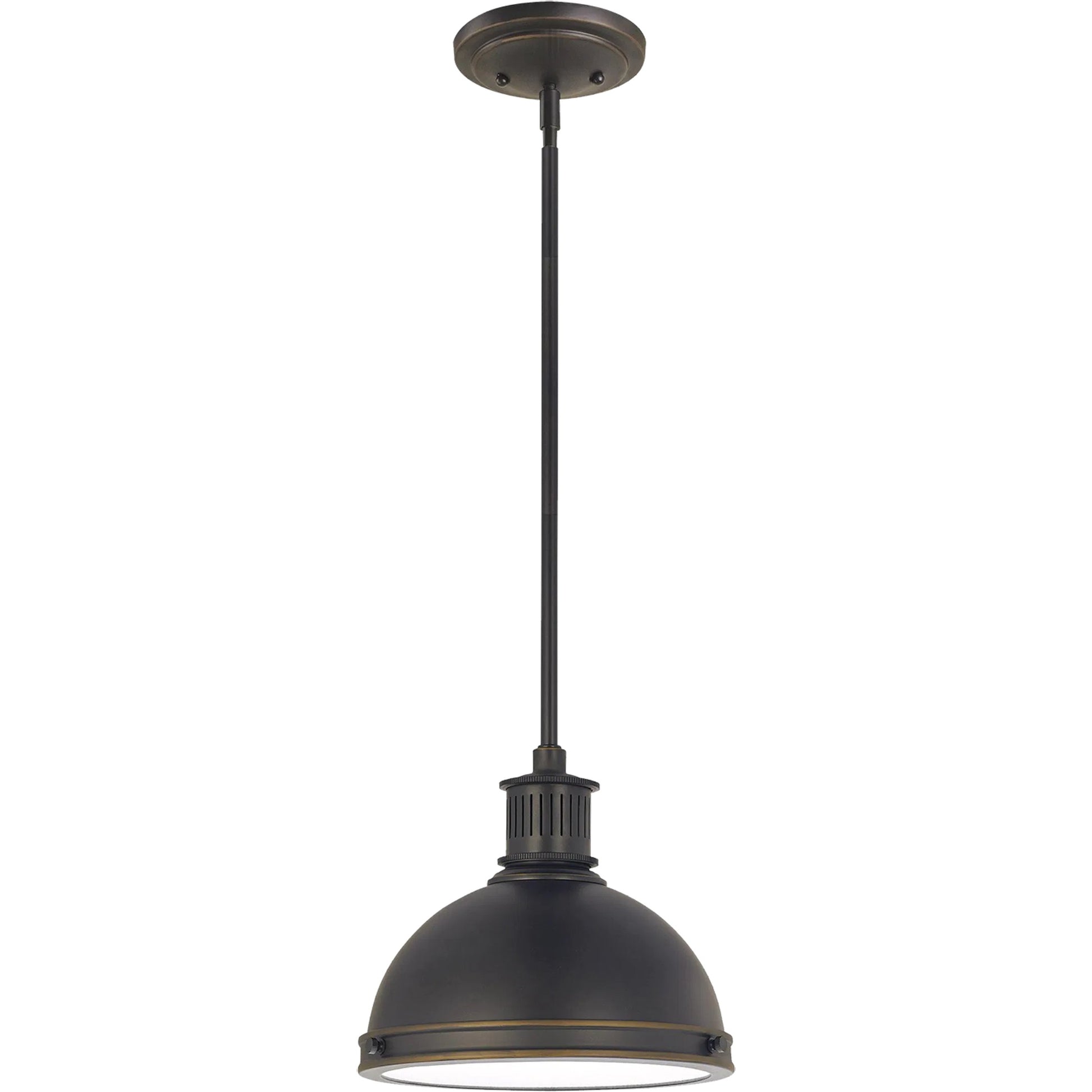 Pratt Street Metal One Light Pendant by Visual Comfort & Co.. Made from steel in a unique style.