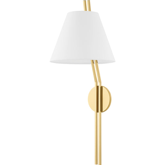 Shokan 1 Light Wall Sconce by Hudson Valley. Made from steel in a modern style.