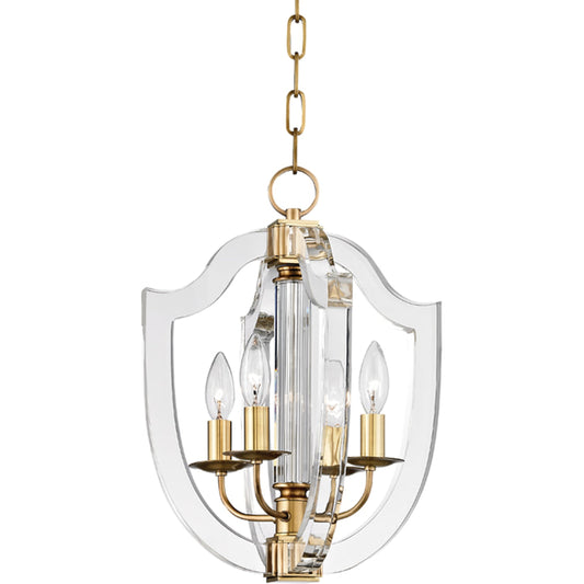 Arietta Pendant by Hudson Valley. Made from steel in a transitional style.