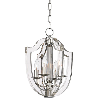 Arietta Pendant by Hudson Valley. Made from steel in a transitional style.