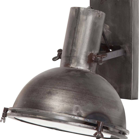 Taza Wall Sconce by Mercana in gray. Made from unique in a modern style.