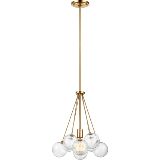 Bronzeville One Light Pendant by Visual Comfort & Co.. Made from steel in a unique style.