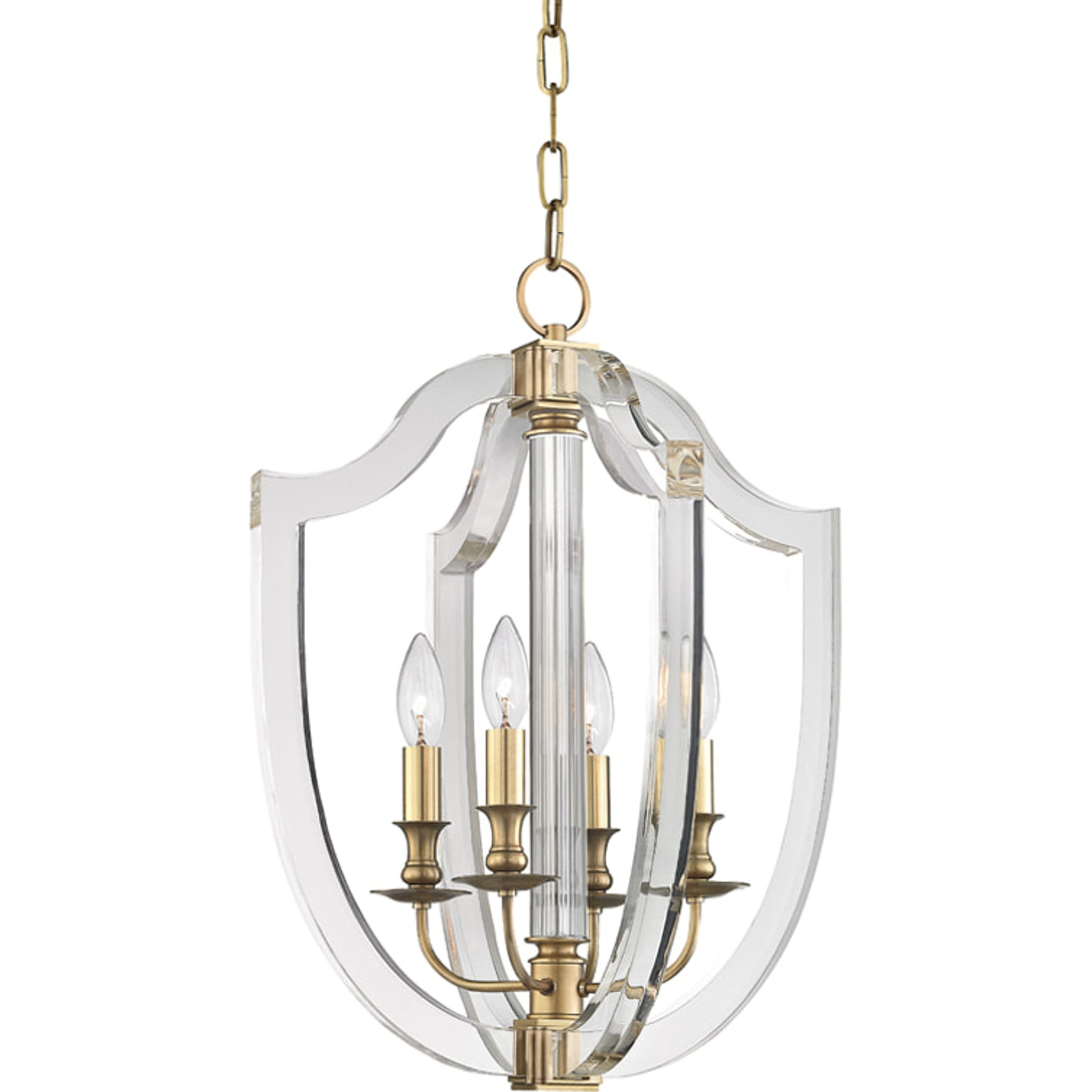 Arietta Pendant by Hudson Valley. Made from steel in a transitional style.